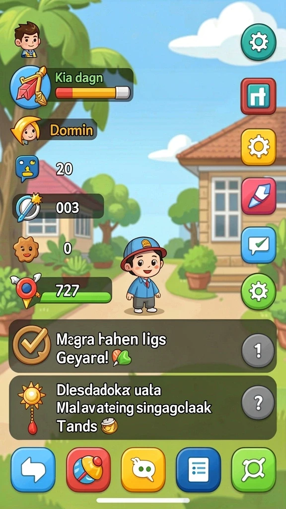 atom138 - Gameplay yang seru dengan berbagai tantangan menarik.