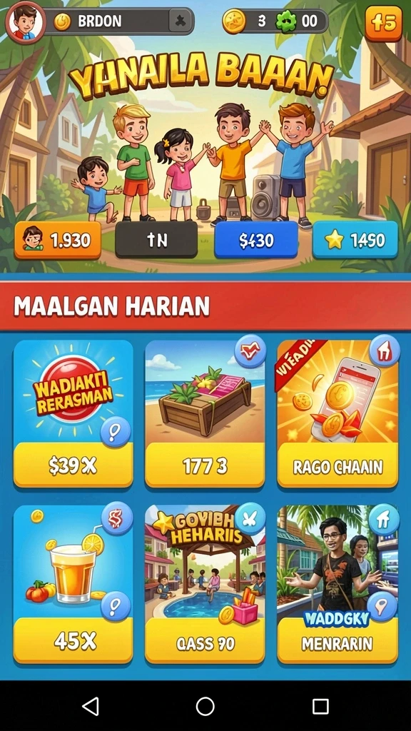 hot51 - Tampilan antarmuka yang menarik dan intuitif.