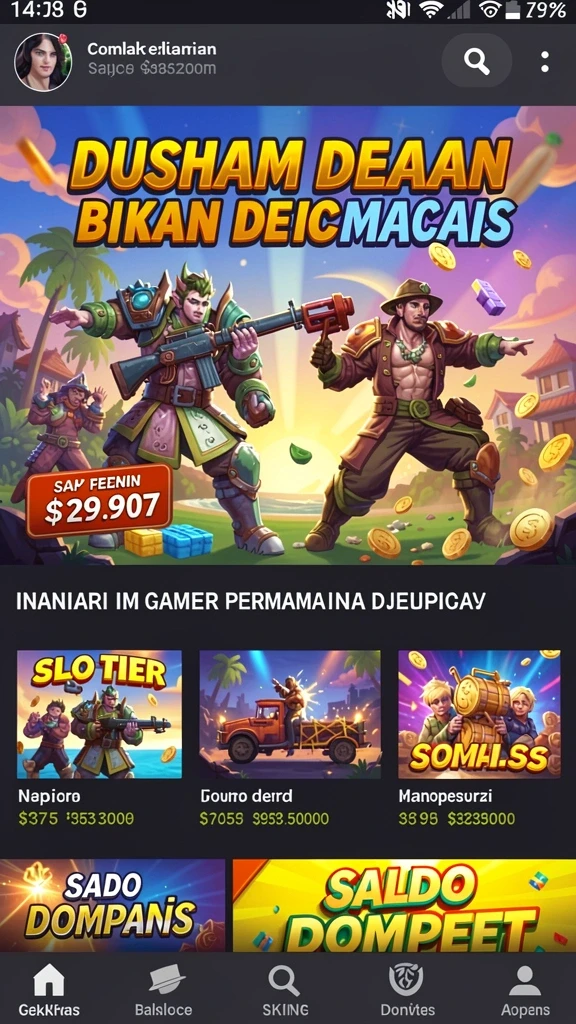 idklub - Pilih mode permainan yang diinginkan dengan mudah.
