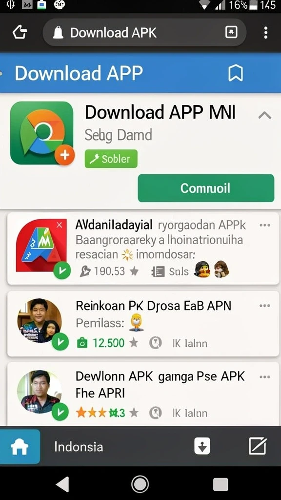 kombo88 - Tampilan antarmuka yang menarik dan mudah digunakan.