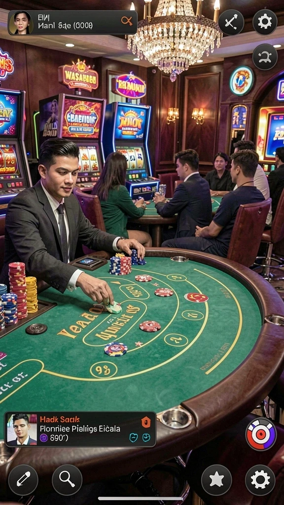 luxury333 - Fitur multiplayer yang memungkinkan bertanding dengan teman.
